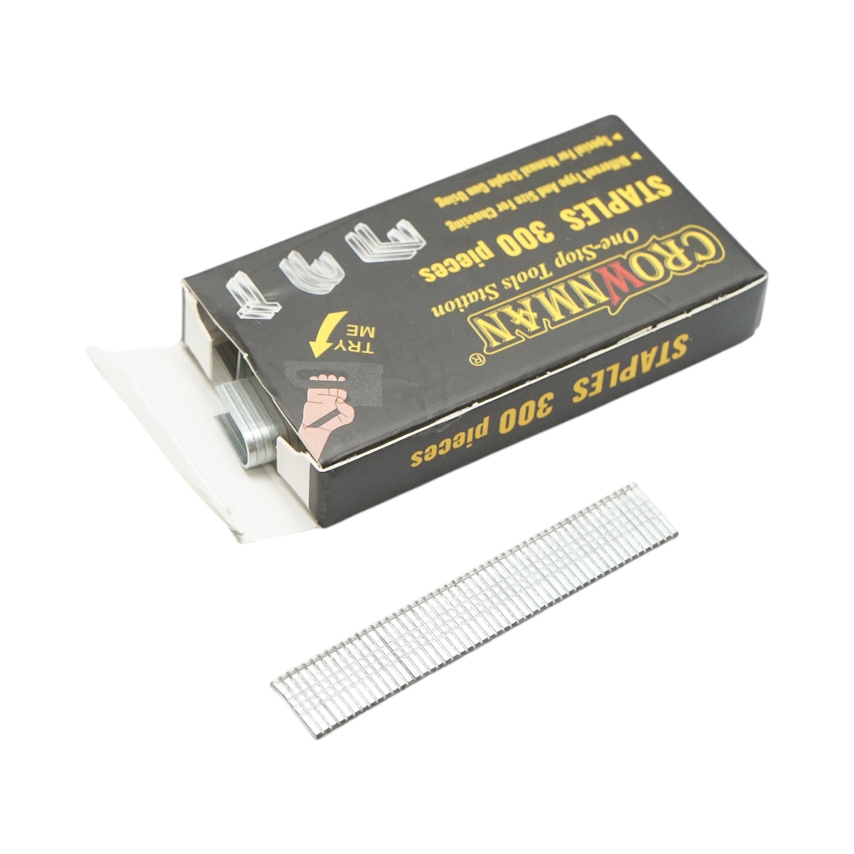 Capsator manual tapiterie reglabil 3 în 1, capse C 4-14mm, capse U 10-12mm, capse T 10-14mm, set 300 capse incluse , Cod: DISPN66 , Brand: CROWNMAN