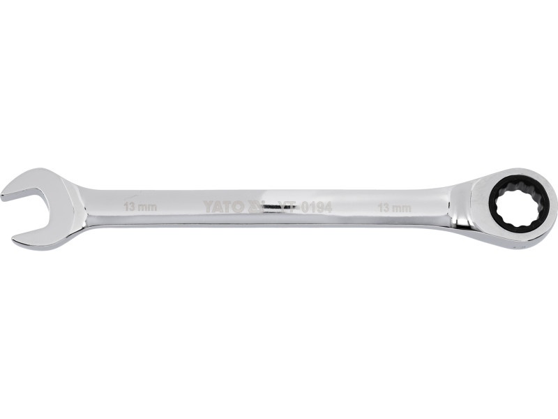 Cheie cu clichet YATO Star 13 mm / 180 mm 72T CrV - 3 | YEO