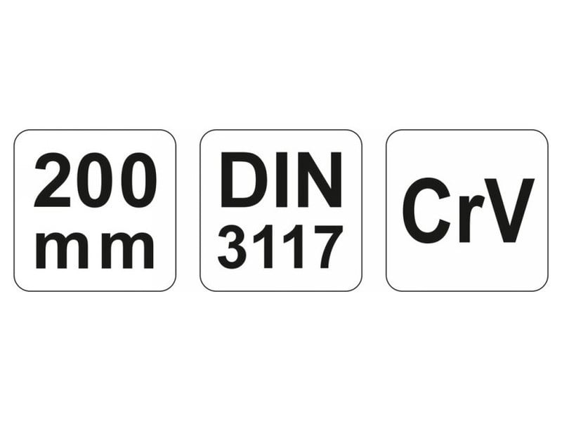 Cheie reglabilă YATO 0-32 / 210 mm CrV - 2 | YEO