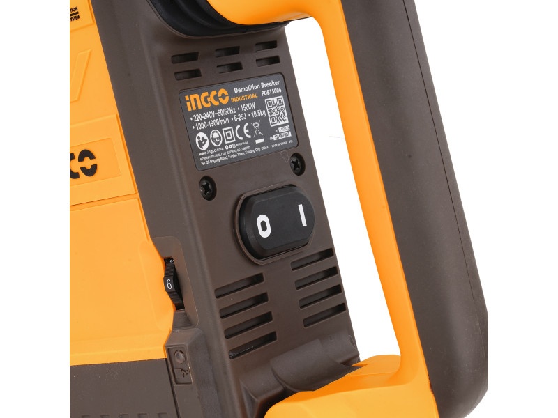 Ciocan de demolare INGCO 6-25 J 1500 W SDS-Max - 1 | YEO