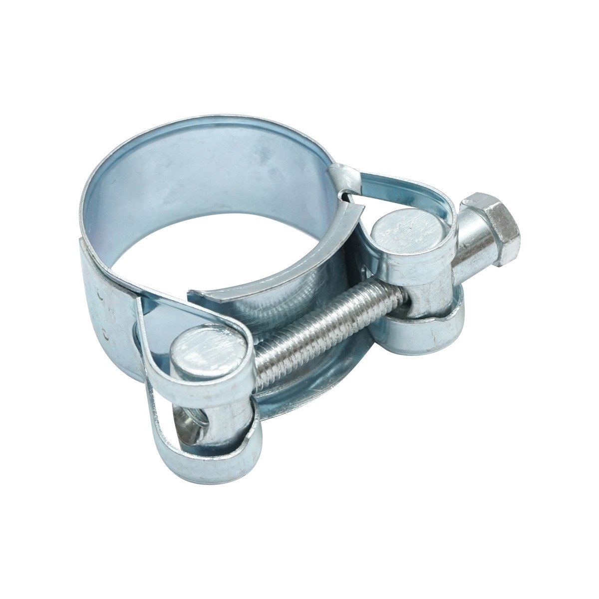 Colier forta, clema metalica zincata cu surub W1 pentru furtune 48-51mm, Cod: DISKL53, Brand: BRECKNER GERMANY