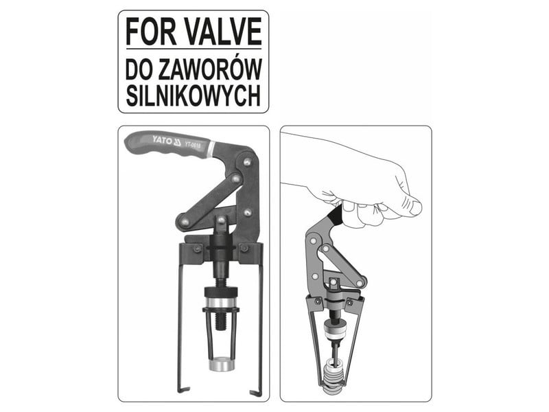 Compresor de arc de supapă YATO