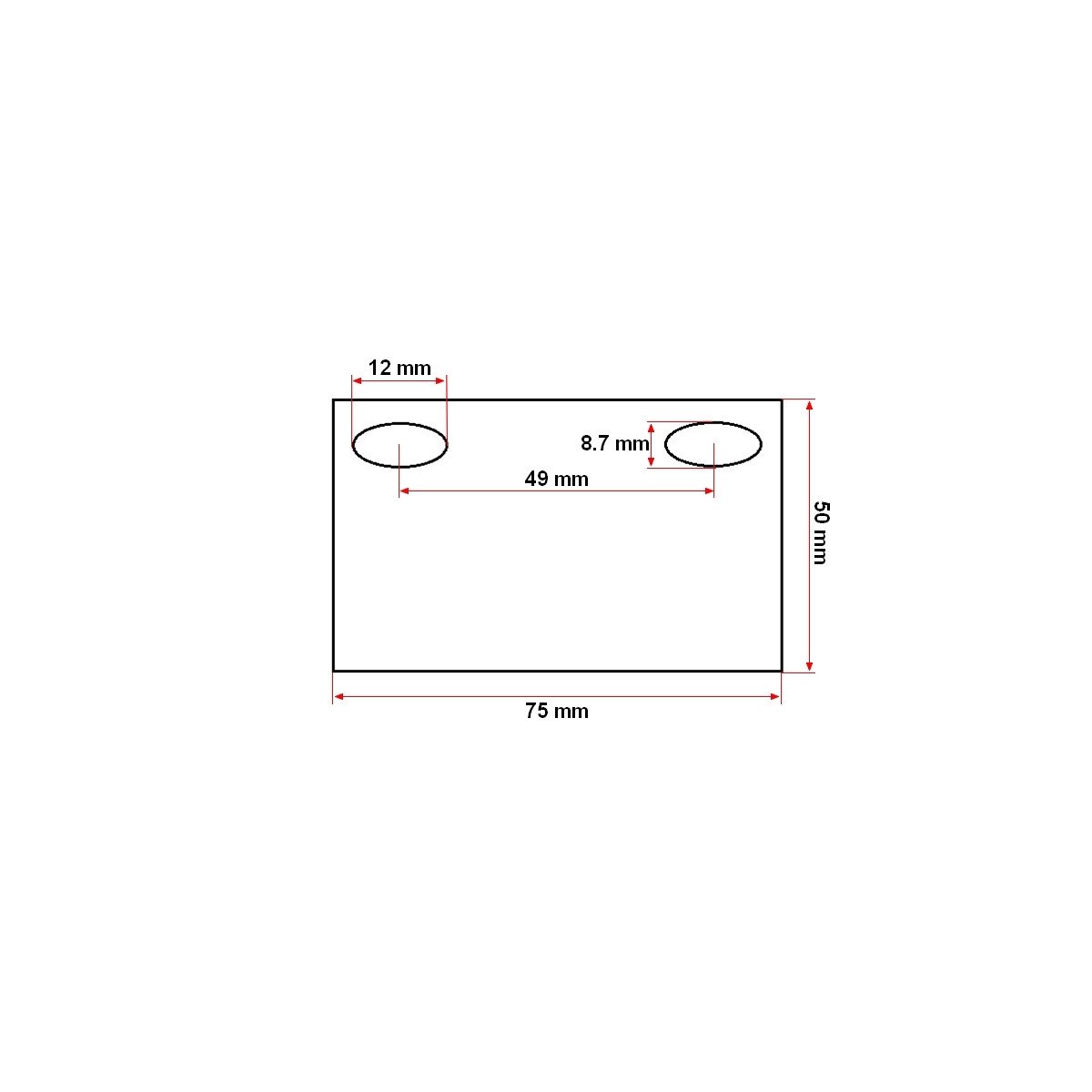 Cutit-ciocan mijloc pentru masina de sapat santuri 7CP/15CP, Cod: DISFM18