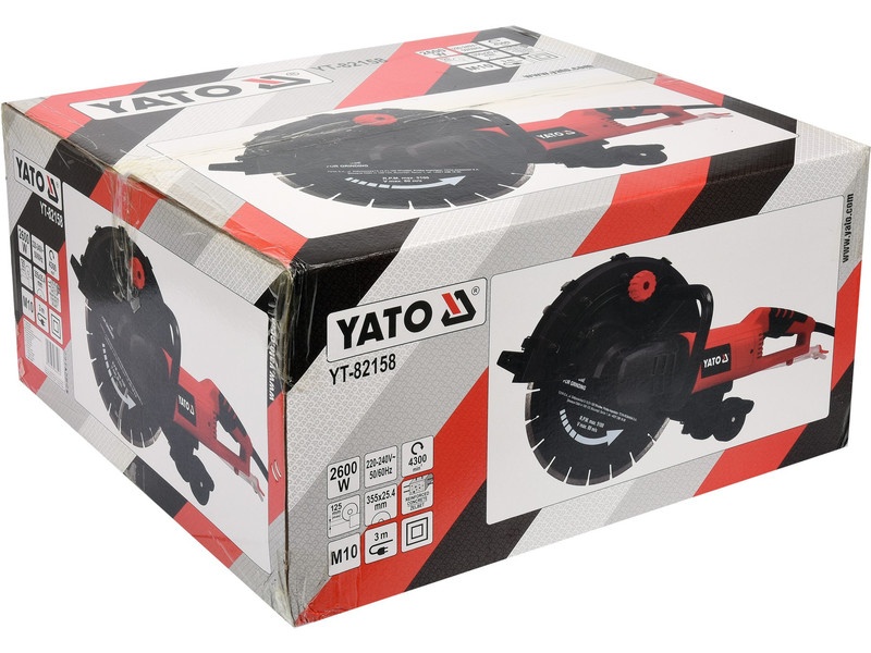 Cutter de beton YATO 350 mm 2600 W - 4 | YEO