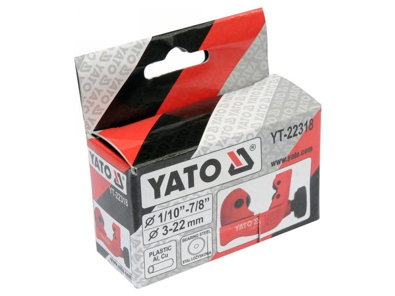 Cutter pentru țevi YATO 3-22 mm - 3 | YEO