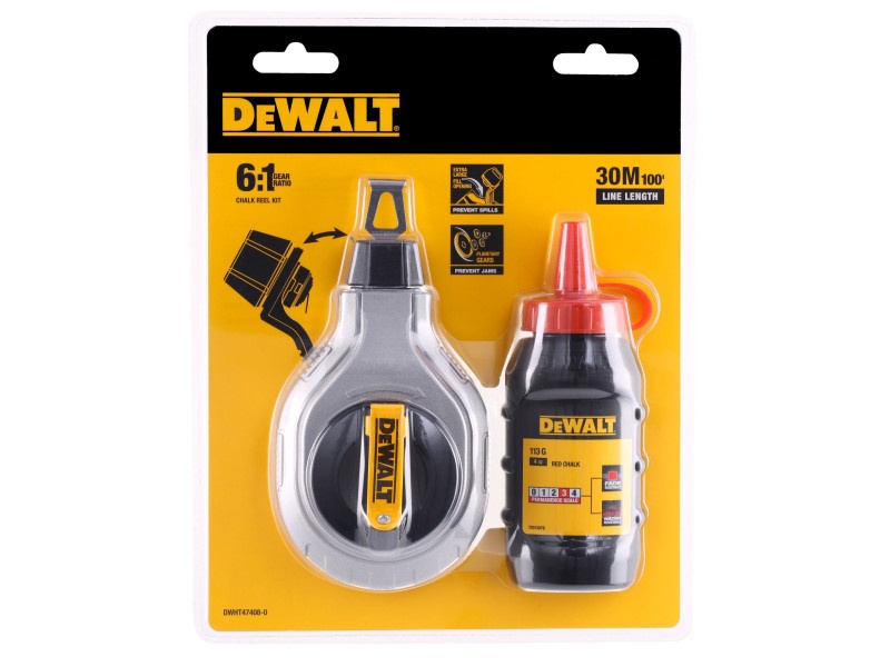 DEWALT Cablu de vopsea cu pulbere roșie 30 fm - 1 | YEO