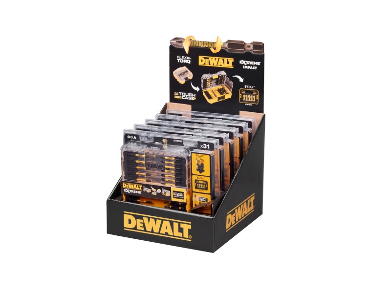 DEWALT Flextorq Set de vârfuri de biți 31 bucăți