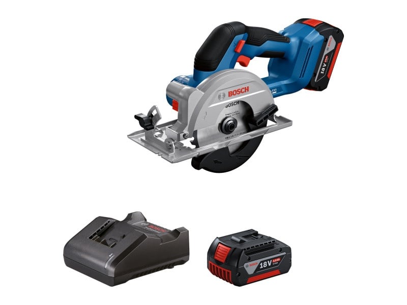 Ferăstrău circular fără fir BOSCH GKS 18V-51 (2 baterii 4.0 Ah + încărcător)