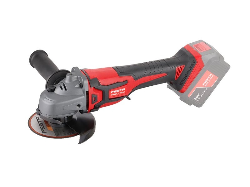 FESTA polizor unghiular fără fir 125 mm 20 V fără perie de carbon (acumulator + încărcător)