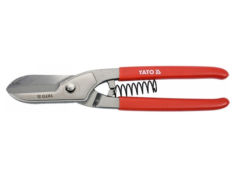 Foarfece de tăiat plăci YATO 250 mm cu mâner acoperit cu PVC