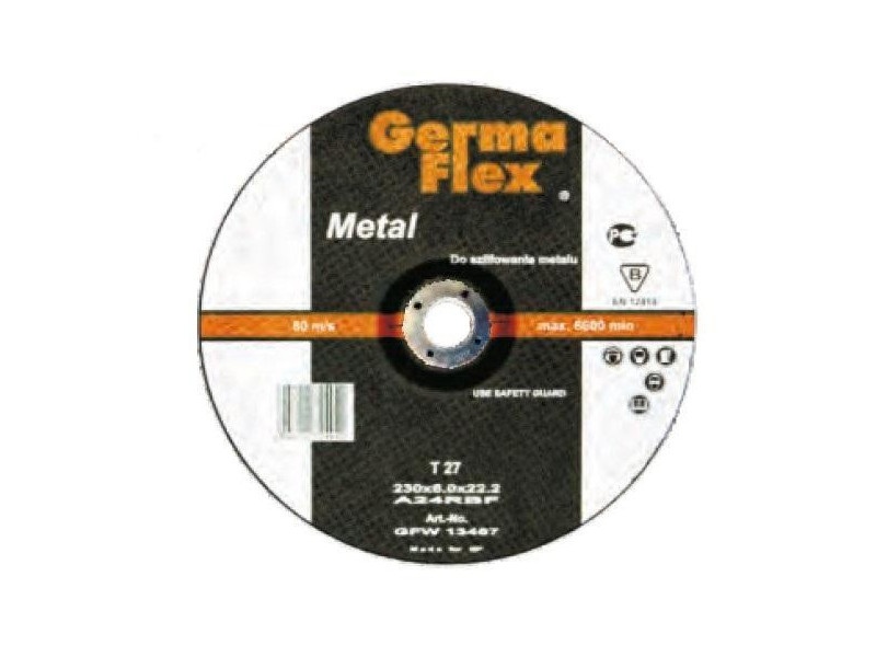 GERMAFLEX Disc de curățare pentru metal 230 x 8,0 x 22,2 mm