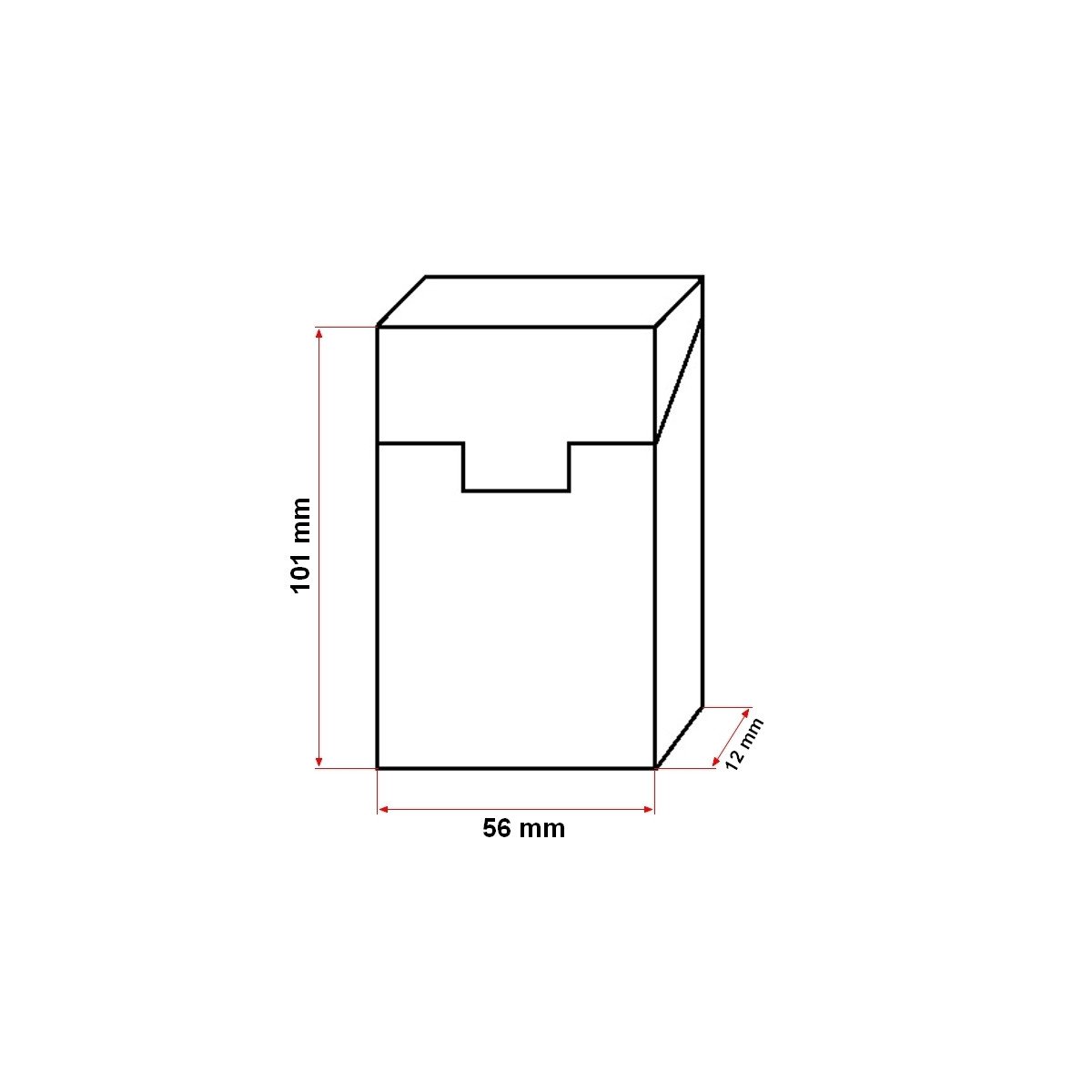 Husa roz din piele pentru pachet de tigari P34 , Cod: BK90430, BRECKNER GERMANY - 1 | YEO