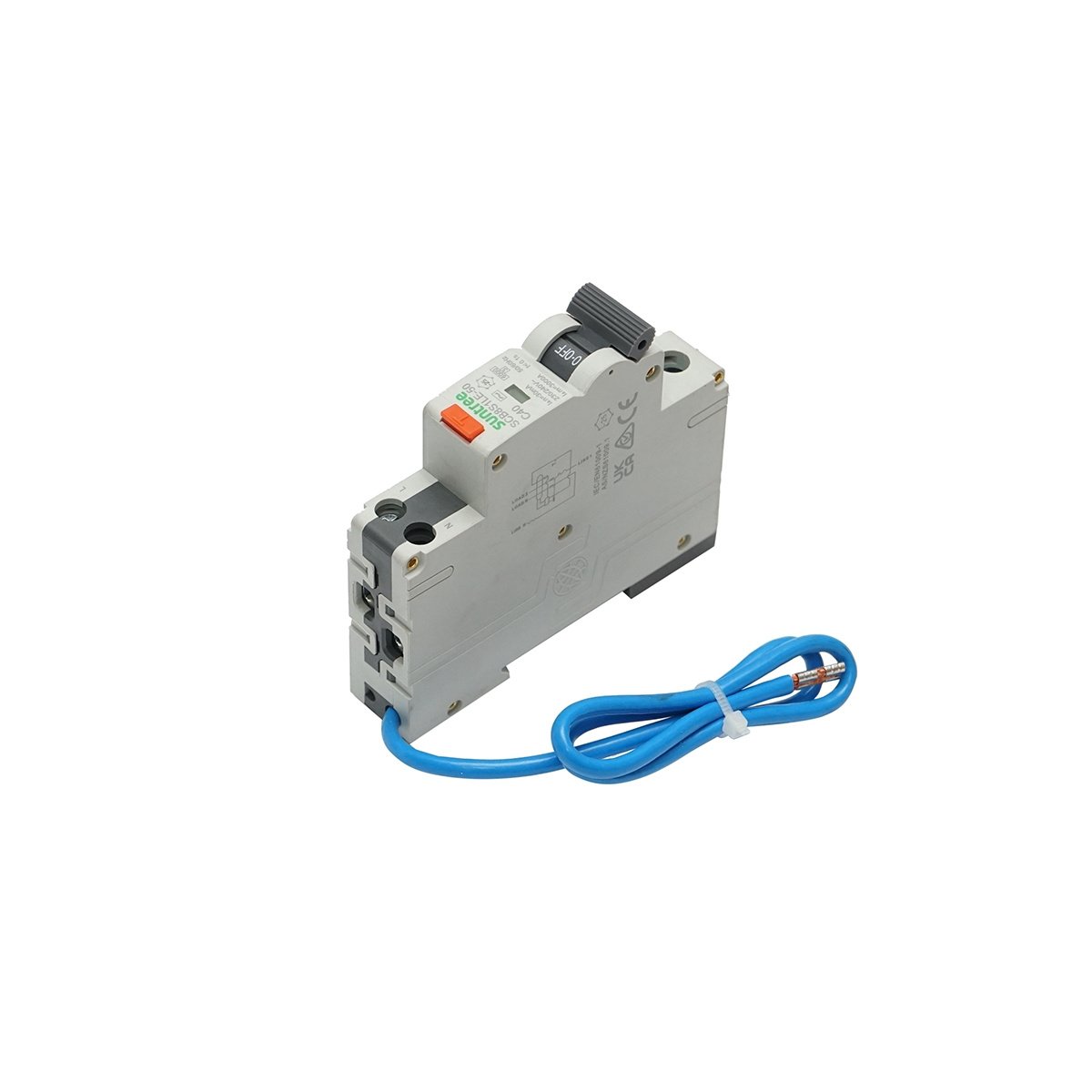 Intrerupator automata cu protectie diferentiala RCBO 1P+N 50A 30mA, AC, Cod: DISMB81, Brand: SUNTREE