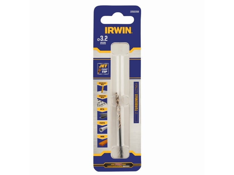 IRWIN Burghiu 3,2 x 65/36 mm HSS PRO cilindric