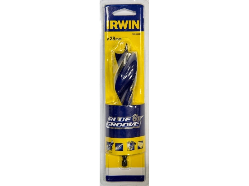 IRWIN Burghiu pentru lemn 28 x 158 mm bit Blue Groove 6x