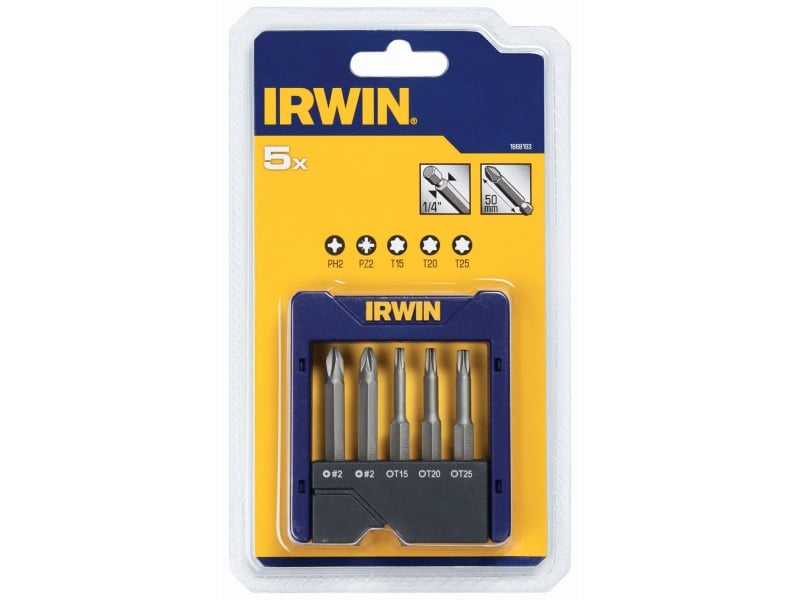 IRWIN Set de vârfuri bit 5 piese PH/PZ/T