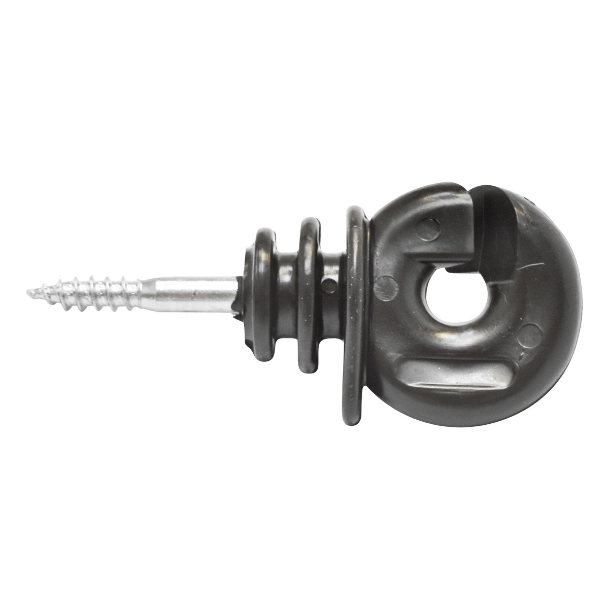 Izolator inelar Easy Drill negru fi 5.9mm 90x40 mm gard electric, Cod: BK87678, Brand: BRECKNER GERMANY