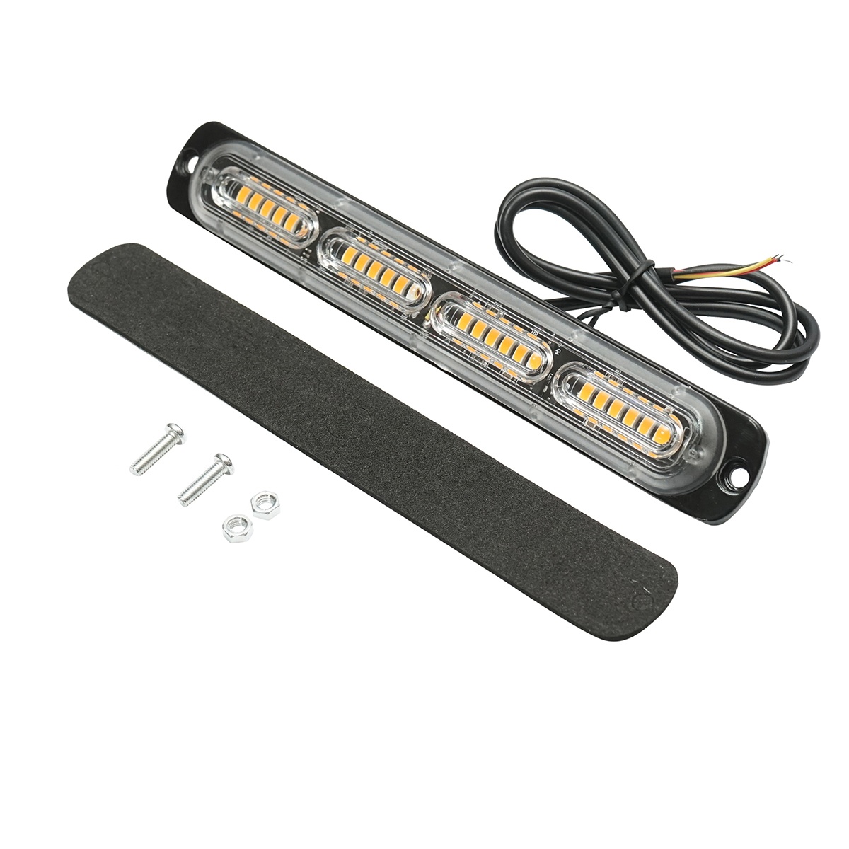 Lampa gabarit LED 12-24V, 24W, galben, 24 LED-uri 190x28x10mm, Cod: BK79848 - 1 | YEO