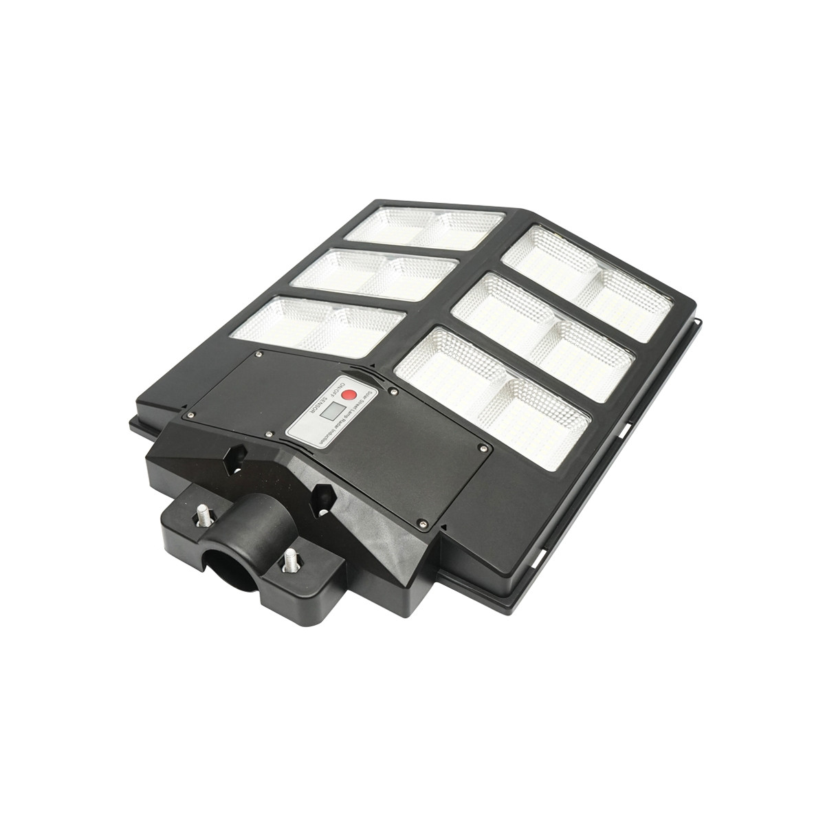 Lampa solara LED, 200W, iluminat stradal 6500K cu panou solar, telecomanda, senzor miscare si prindere pe stalp, Cod: BK69676 Echivalență: DISLG35, Breckner Germany - 3 | YEO