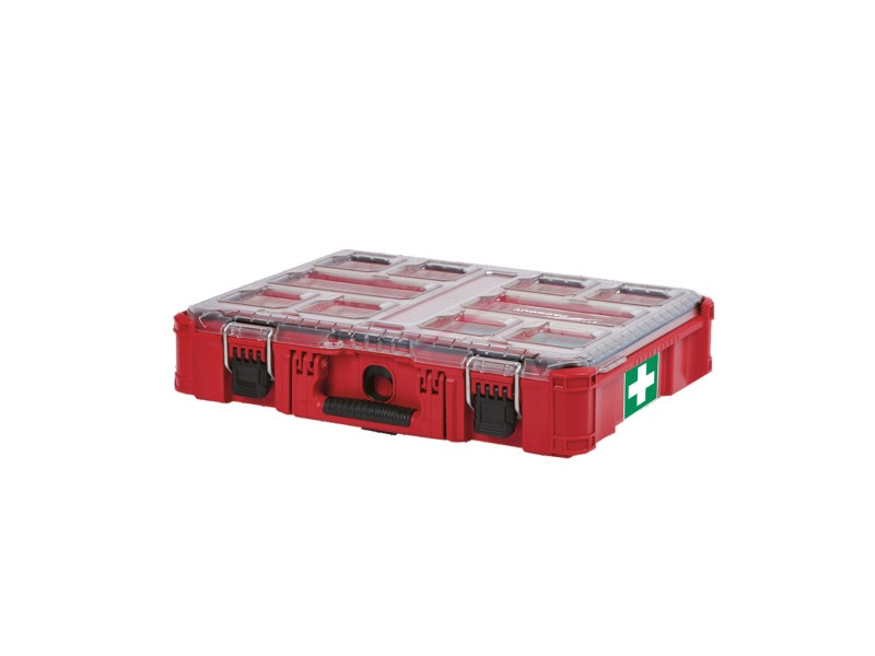 MILWAUKEE First Aid Box XL DIN 13157 PACKOUT™ compatibil (50 persoane)