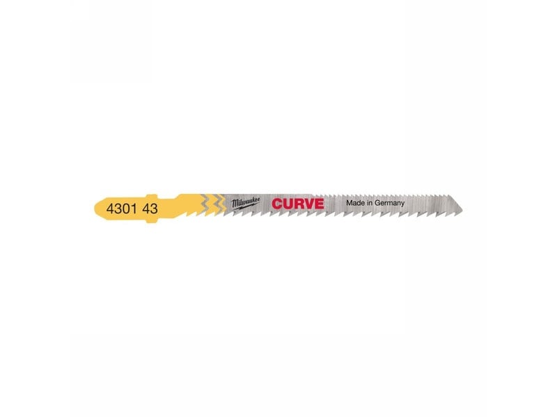 MILWAUKEE Pânză de ferăstrău circular pentru curbe T 75/2,5 mm (5 bucăți)