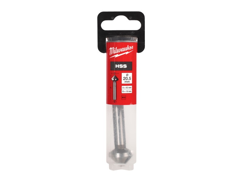 MILWAUKEE Scobitură conică pentru metal HSS 20,5 mm - 1 | YEO