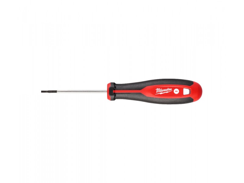 MILWAUKEE Șurubelniță cu mâner cu 3 fețe SL 0,4 x 2 x 65 mm