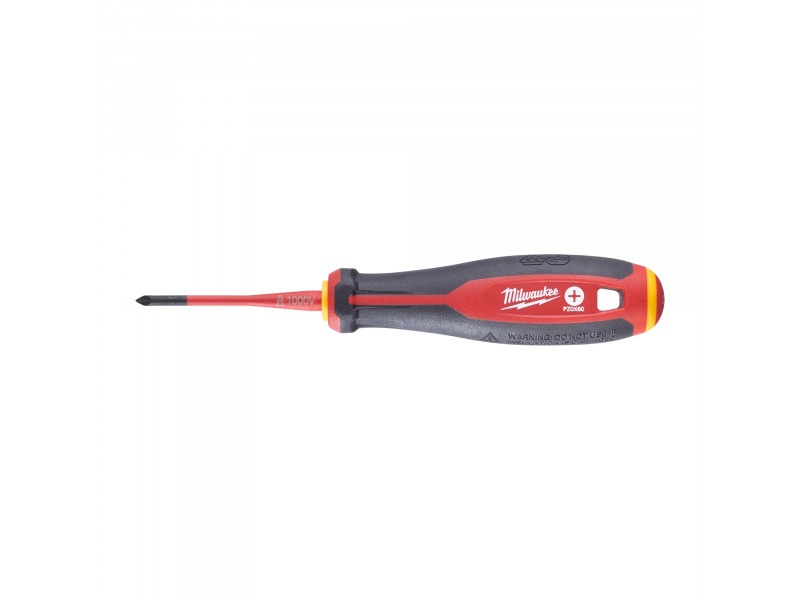 MILWAUKEE Șurubelniță PZ0 x 60 mm până la 1000 V izolată Tri-Lobe