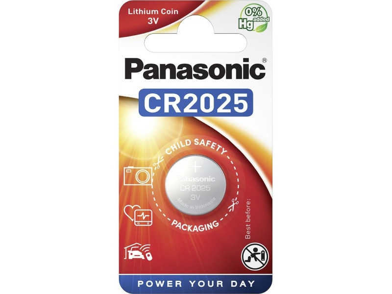 PANASONIC CR2025 celulă buton litiu 3 V