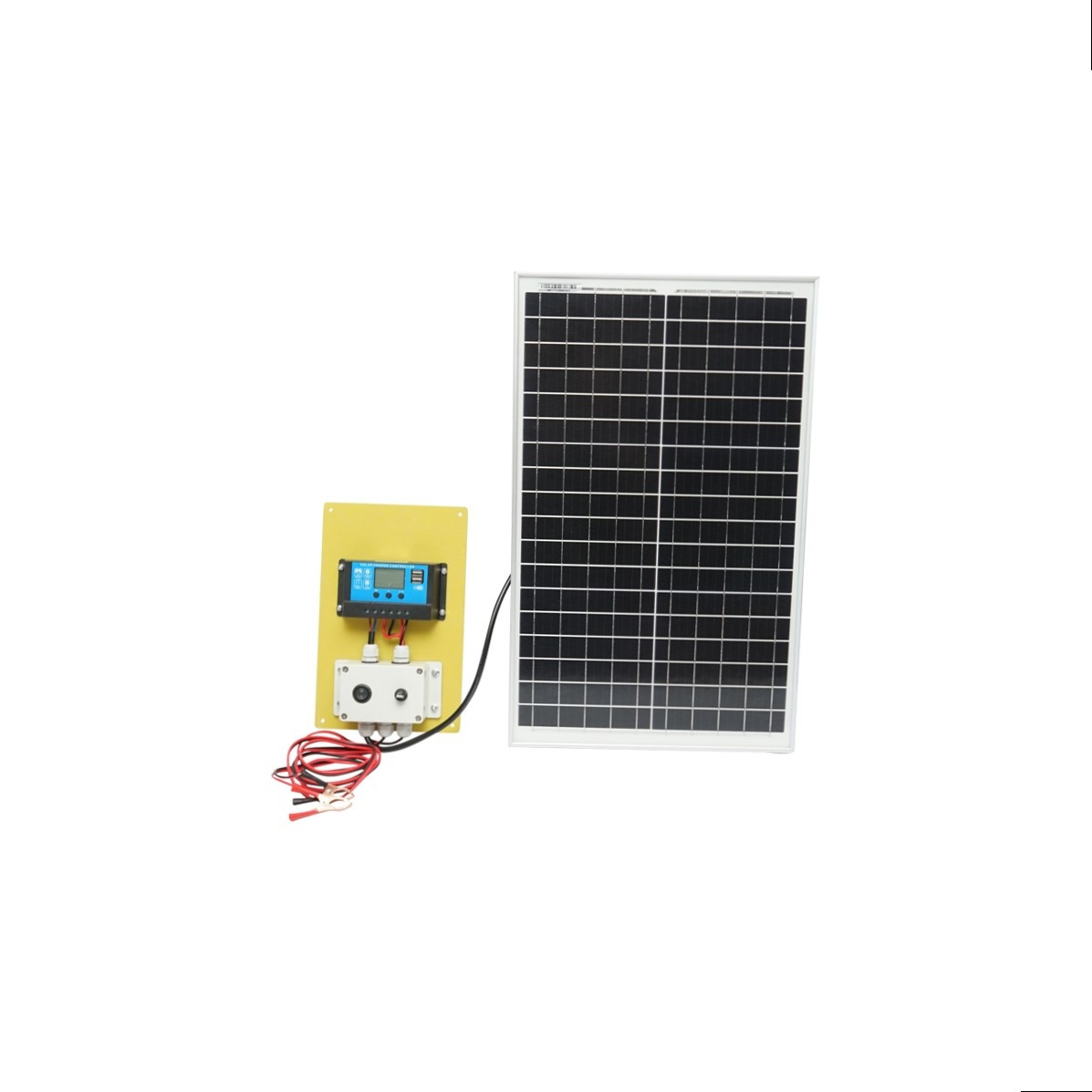 Panou solar 30W fotovoltaic monocristalin 560x345x25mm cu regulator 12-24V/10Ah, 2x USB si cablu 2m pentru baterie, Cod: BK87443, Brand: BRECKNER GERMANY