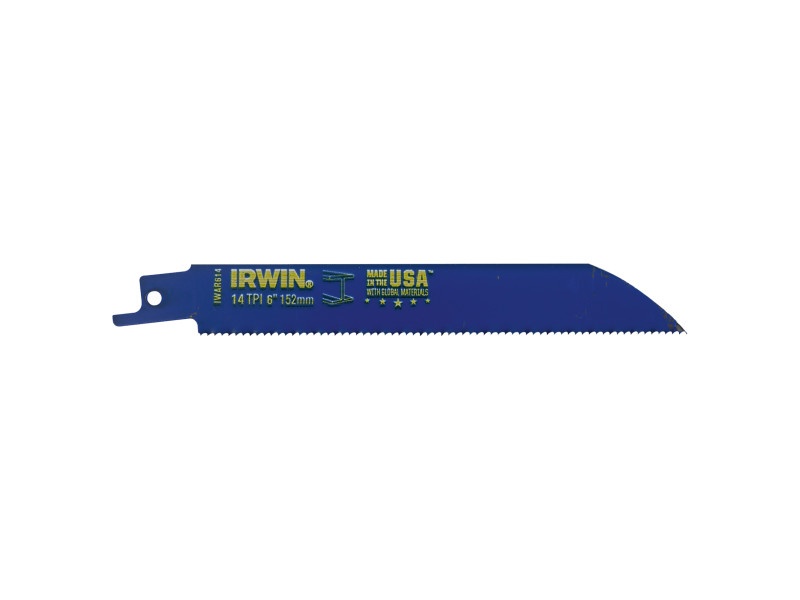 Pânză de ferăstrău IRWIN Saber 150 mm/14TPI metal bimetal (2 bucăți)