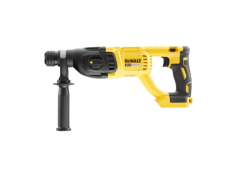 Perforator cu percuție DEWALT cu acumulator 18 V fără perie de carbon 2,6 J (acumulator + încărcător fără) DCH133N