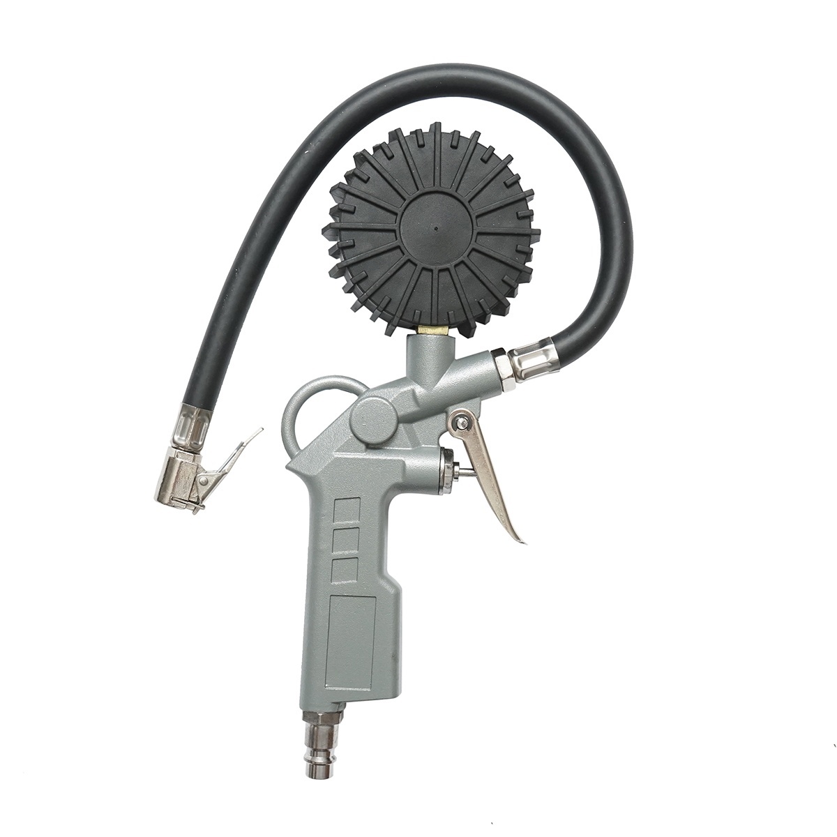 Pistol umflat roti profesional cu furtun 350mm si manometru mecanic 0-16 bar, Cod: BK76152 - 1 | YEO