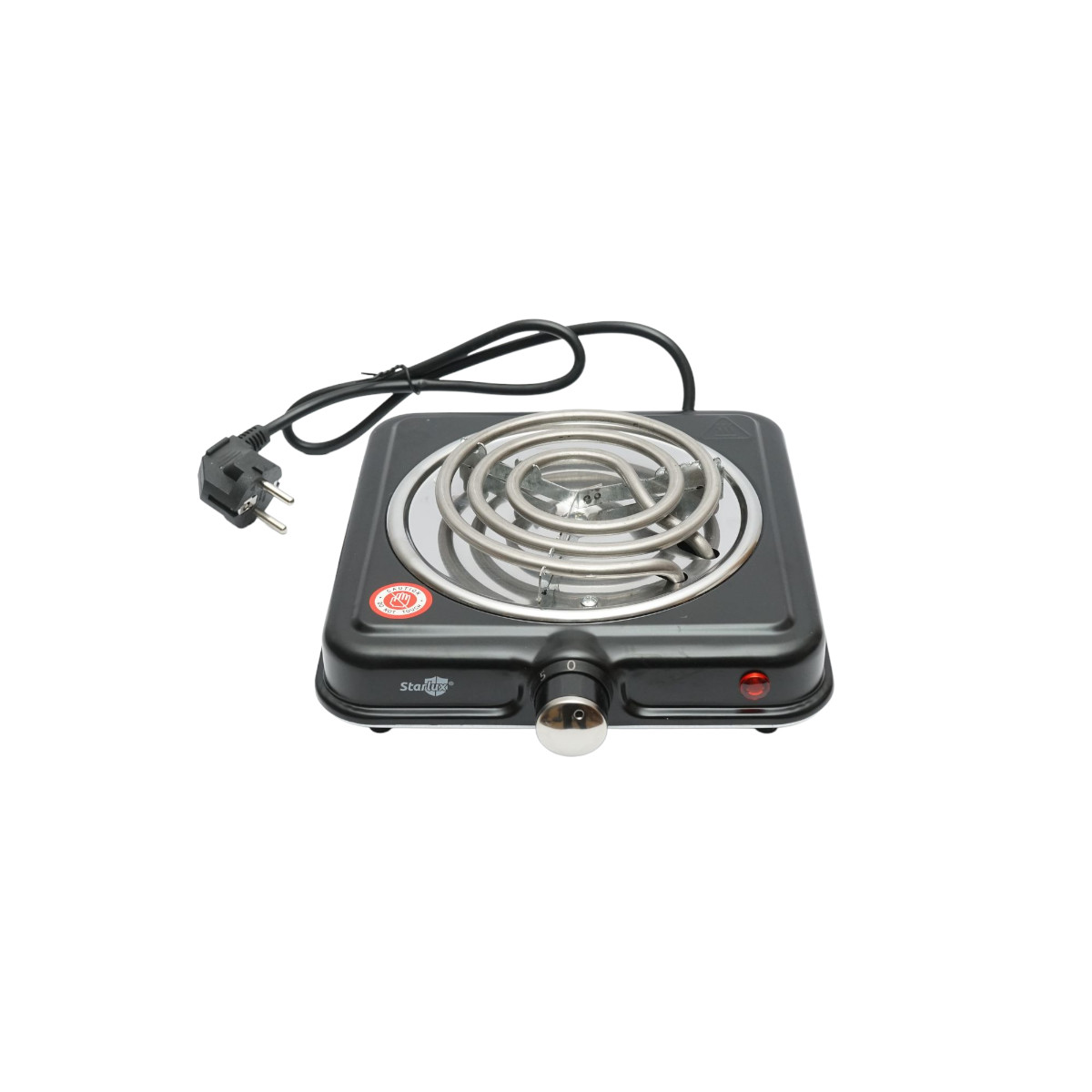 Plita electrica 220V, cu un ochi 1000W, si 5 trepte de incalzire, 215x55x250mm SHP-5701B, Cod: BK69837, Echivalență: DISLR76, Starlux