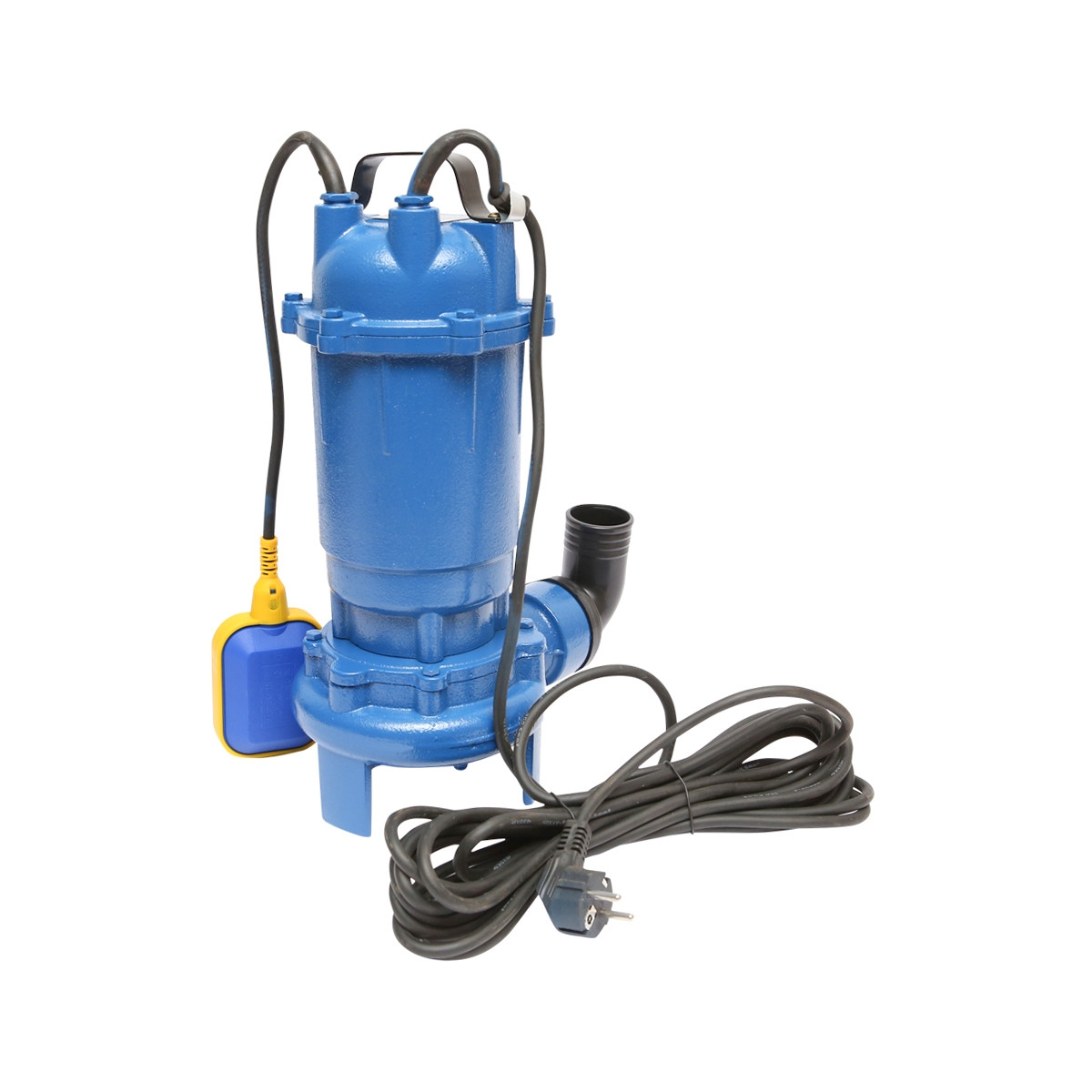 Pompa drenaj, apa murdara submersibila, cu flotor si tocator, 750W, 250L/min, H7m, 220V, WQCD7-8-0.75F, Cod: BK69739, Echivalență: DISLH76, Breckner Germany - 1 | YEO