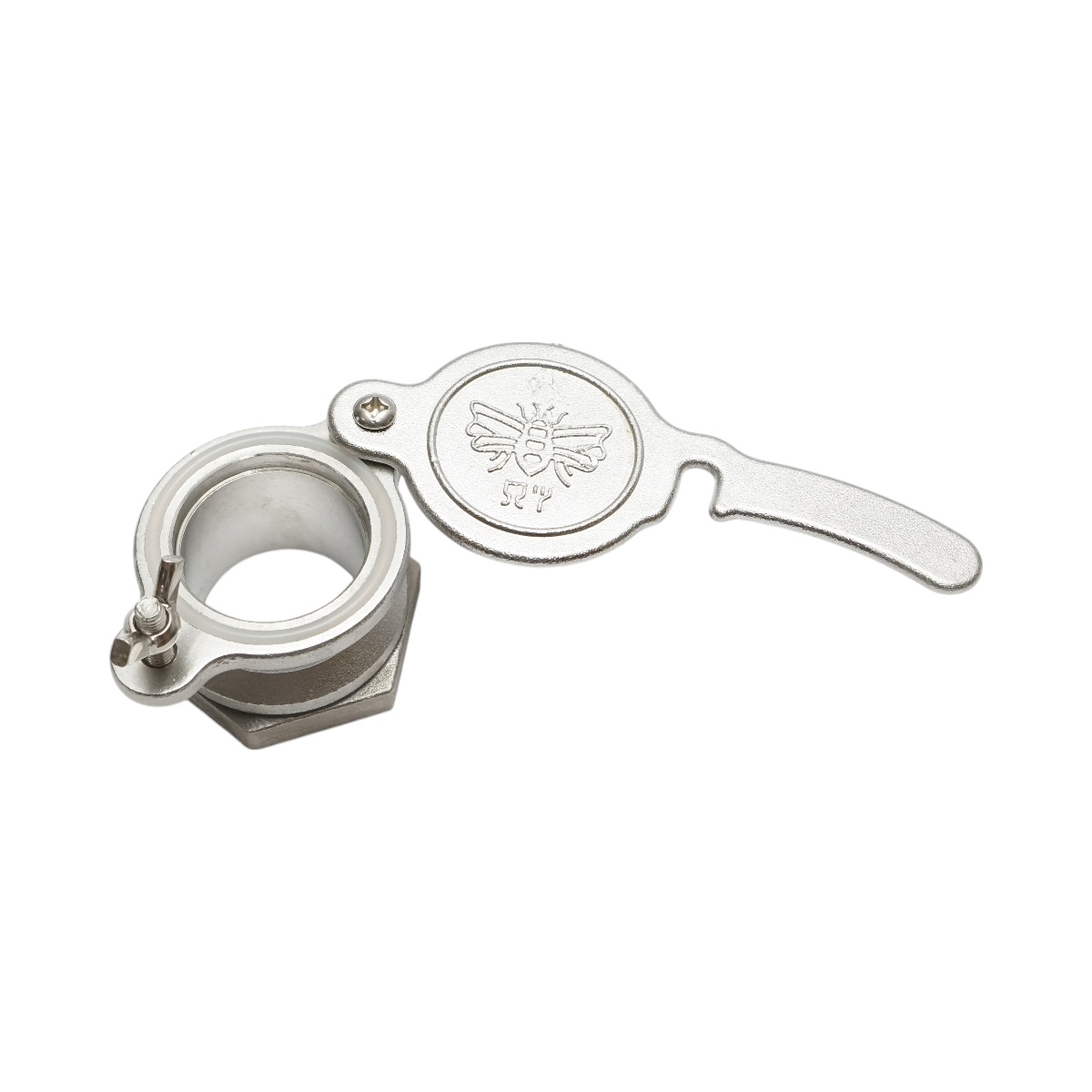 Robinet din inox pentru maturator miere 36x54mm, Cod: BK80477 - 2 | YEO