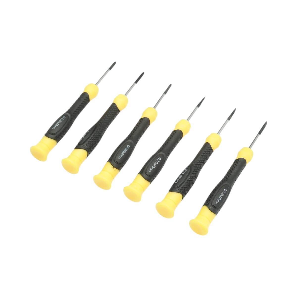 Set 6 surubelnite de precizie drepte si in cruce cu varf magnetic profesionale Cr-V , Cod: DISUF88, Crownman - 3 | YEO