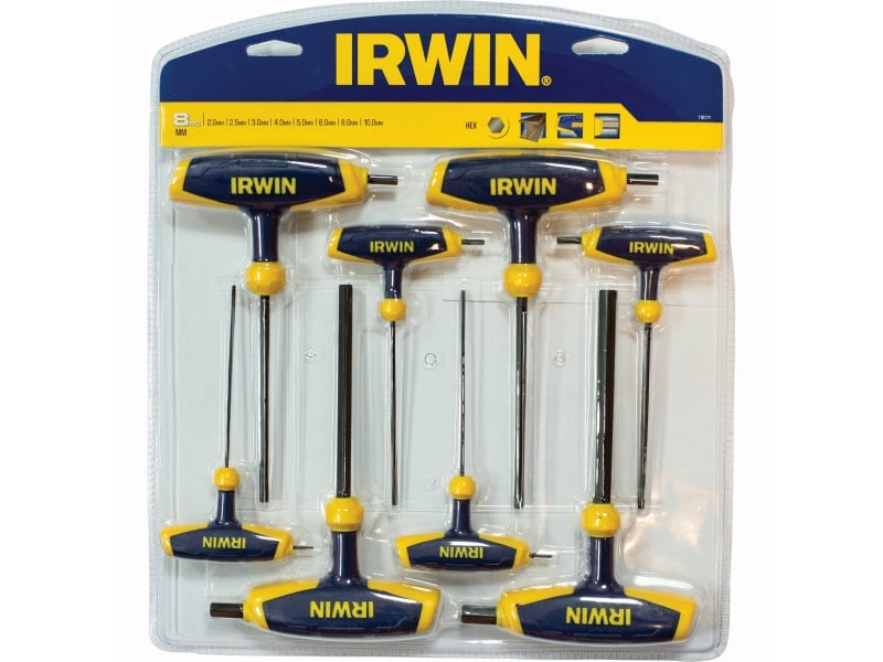 Set de chei Allen IRWIN 8 piese (2-10 mm)