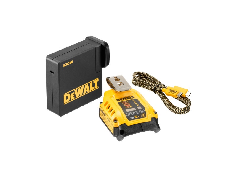 Set încărcător USB pentru baterii DEWALT XR DCB094K