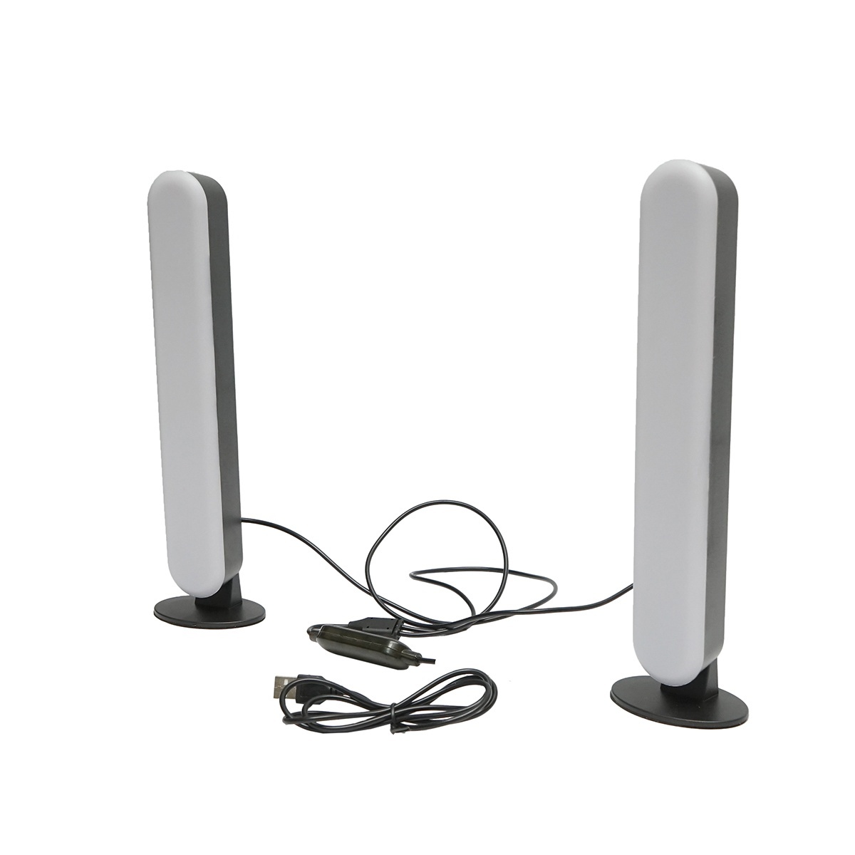 Set lampi decorative LED RGB 5W dimabile, control vocal, mod muzica, dinamic, static cu telecomanda, bluetooth, aplicatie Raingel, Cod: BK79817 - 2 | YEO