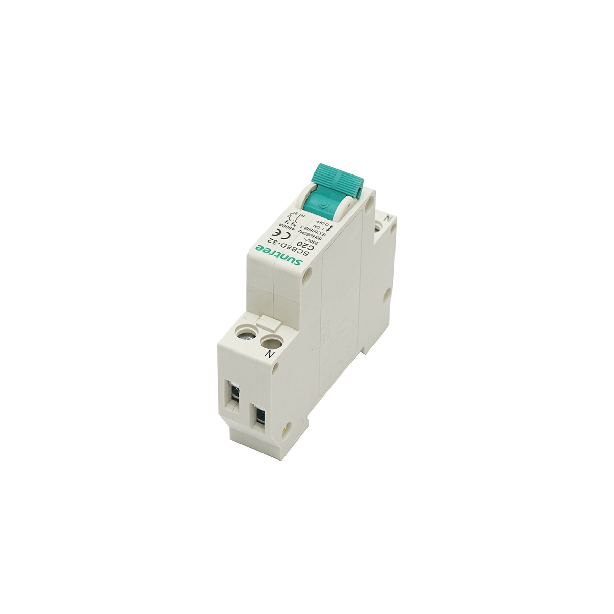 Siguranta automata bipolara 1P+N, 20A, 4.5kA, Cod: BK78977, Brand: SUNTREE - 3 | YEO