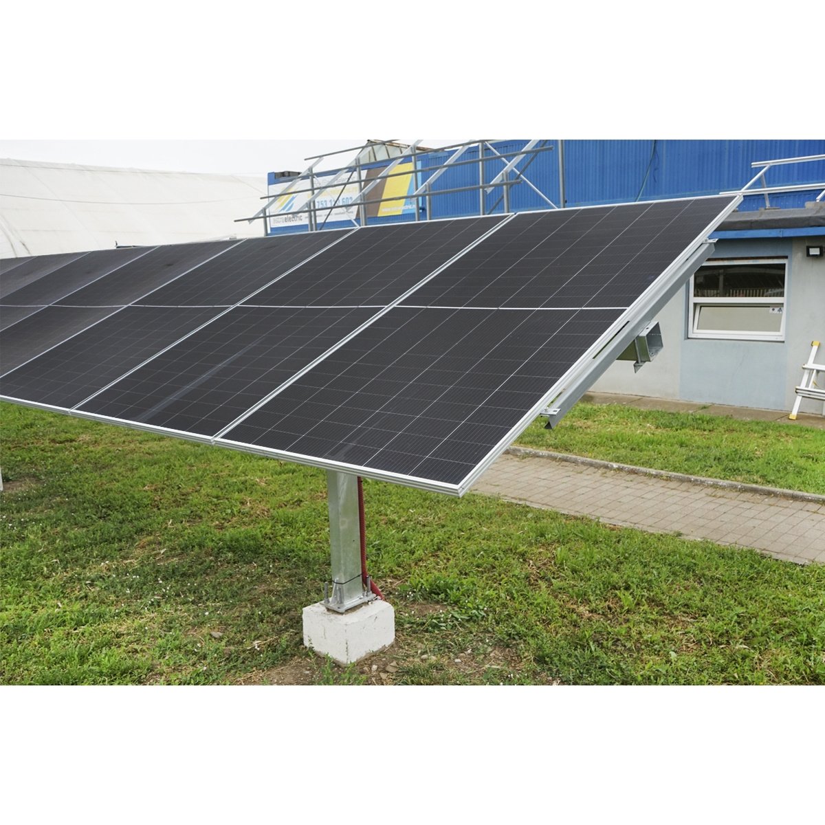 Sistem complet montare, structura tracker solar automat 14,75 KW, 1 rand, Cod: BK77977, Brand: BRECKNER GERMANY - 3 | YEO