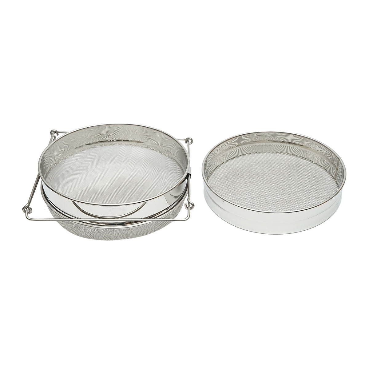 Sita dubla din inox pentru fitrare miere 235mm, Cod: DISKR99 - 1 | YEO