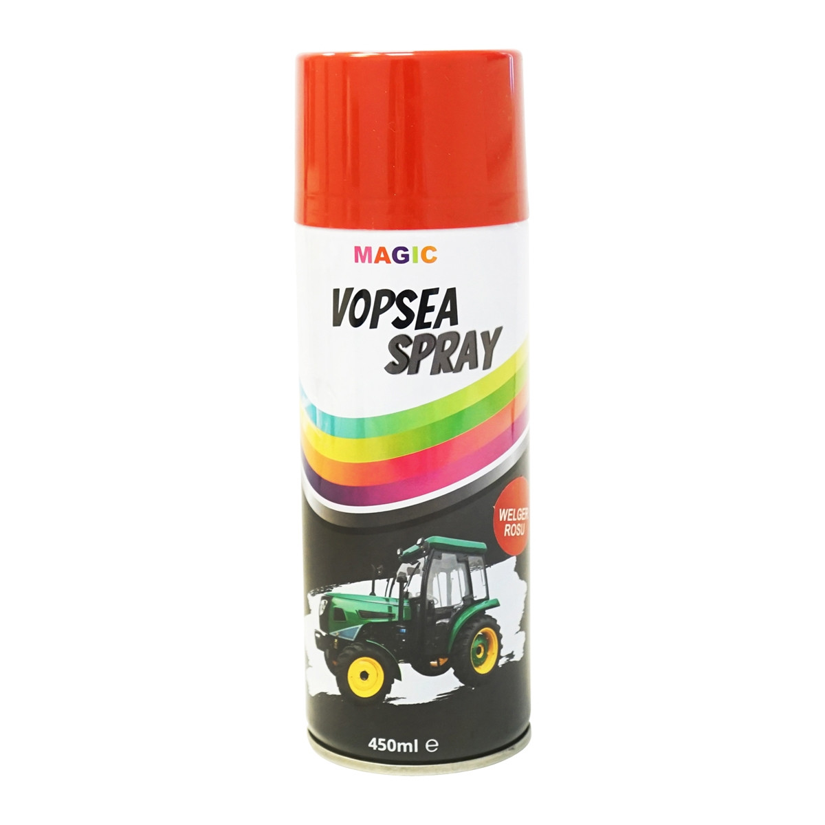 Spray vopsea auto rosu CARMIN tip Welger profesionala cu uscare rapida 450ml, Cod: BK833112, Brand: MAGIC