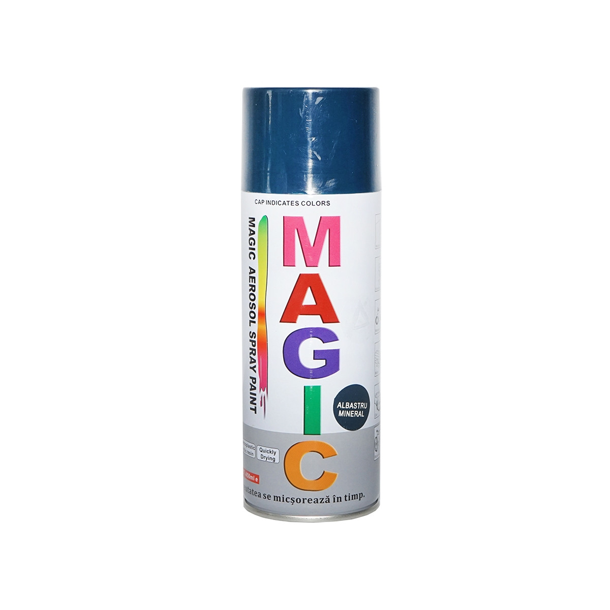 Spray vopsea Magic albastru mineral RNF 450 ml, Cod: FOXRNF, Brand: MAGIC