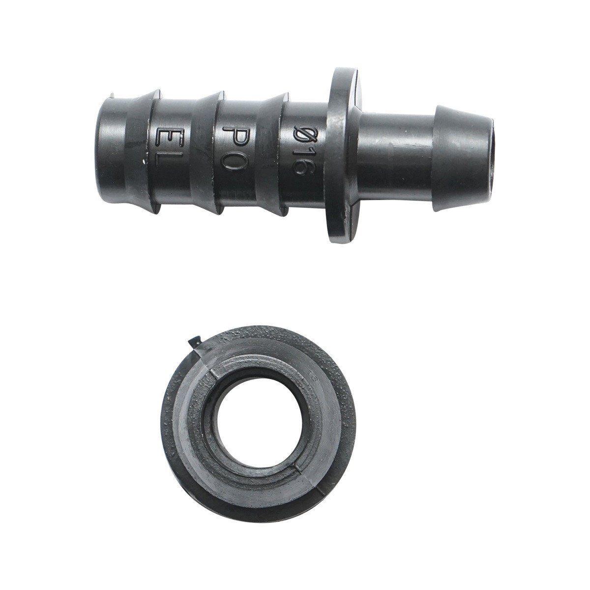 Start conector tub picurare, D16x16mm, pentru sisteme irigatii, Cod: DISLU75, Poelsan - 2 | YEO