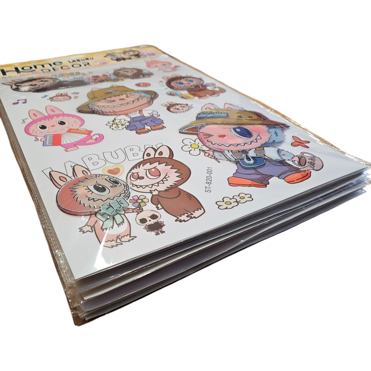 Sticker de Perete Labubu – Home Decor 59×36 cm – Model 4