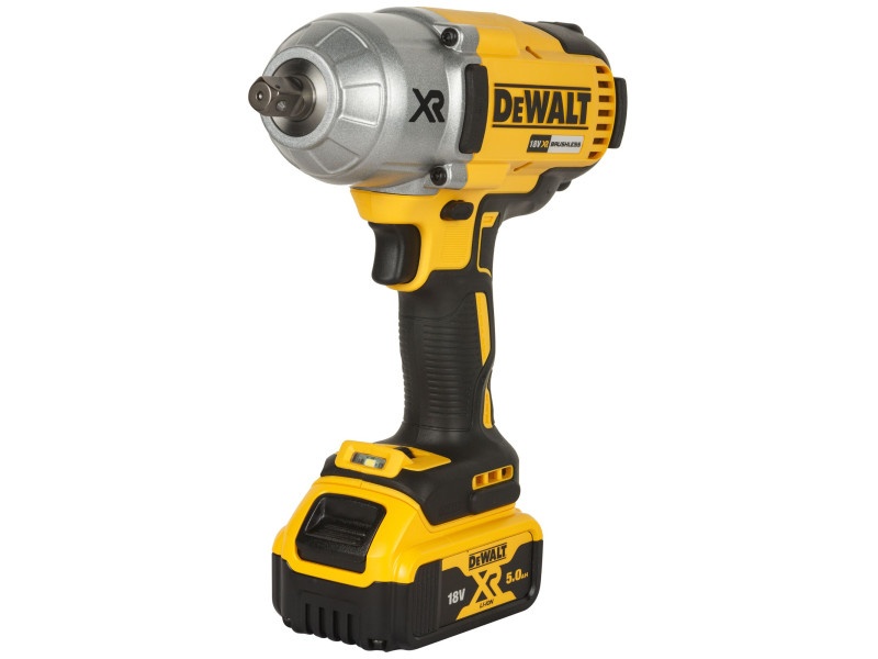 Șurubelniță cu impact fără fir DEWALT 18 V 1/2" 1625 Nm (2 baterii 5.0 Ah + încărcător + TSTAK) - 2 | YEO