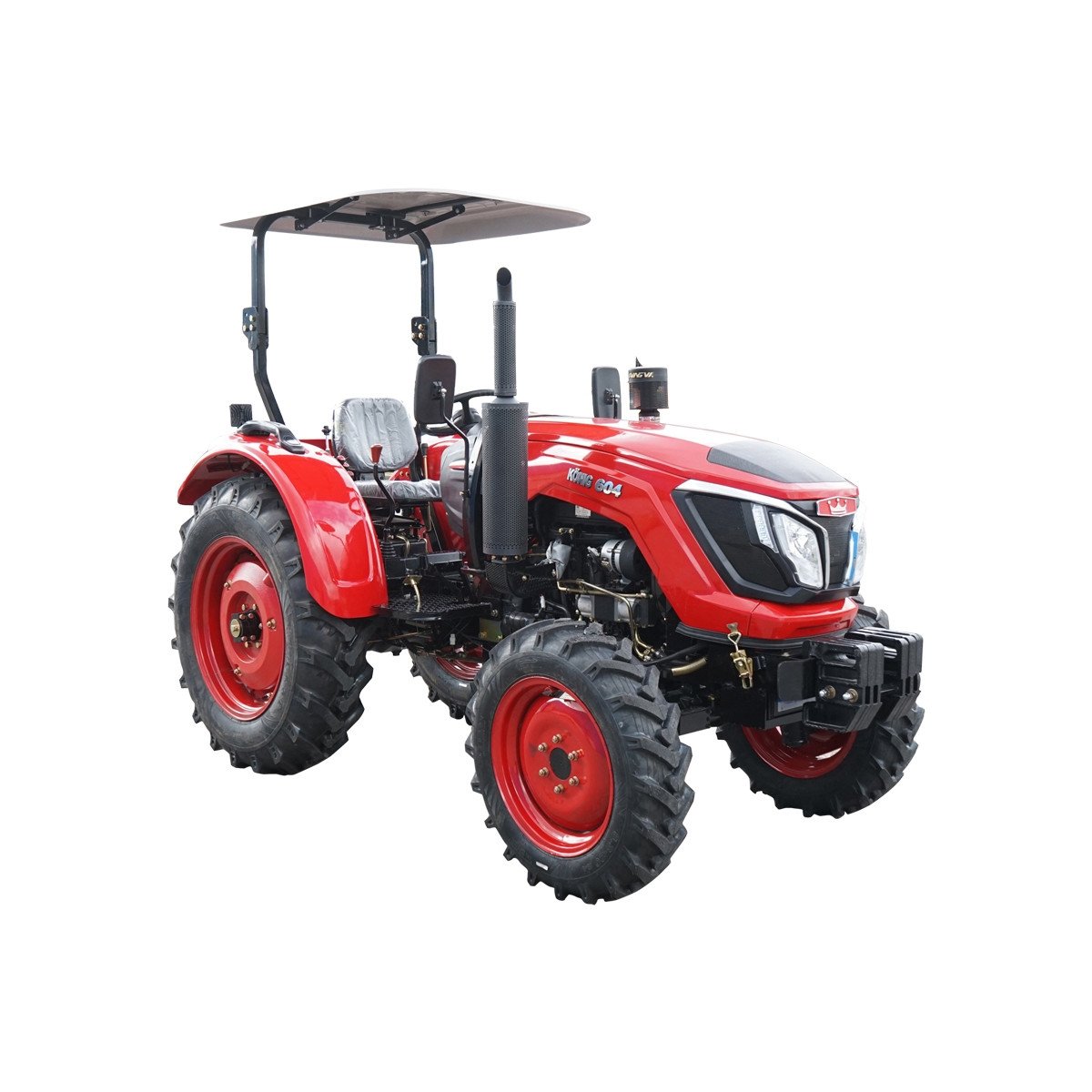 Tractor 60CP 4x4, rosu cu semicabina KONIG 604, Cod: DISGK25, Brand: KONIG TRAKTOREN - 3 | YEO