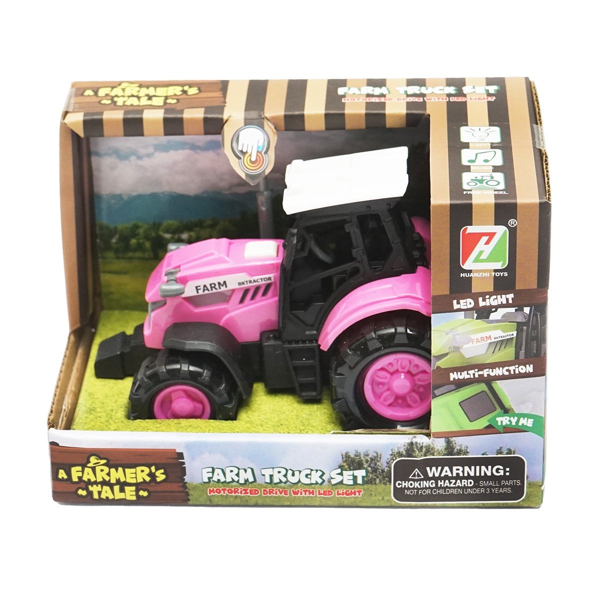 Tractor, jucarie cu lumini led, Cod: DISLW92